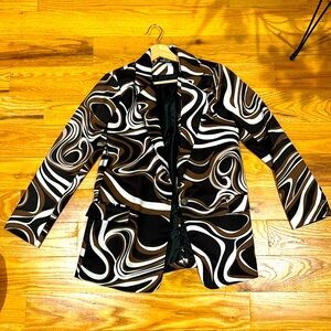 Nasty Gal Liquid Marble Blazer